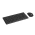 Rapoo 8000GT Wireless (Dual Mode) Black Keyboard Mouse Combo